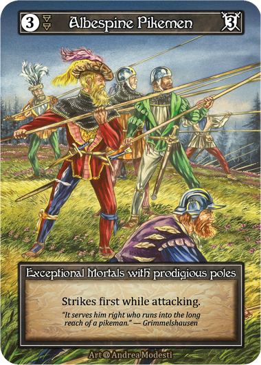 Albespine Pikemen