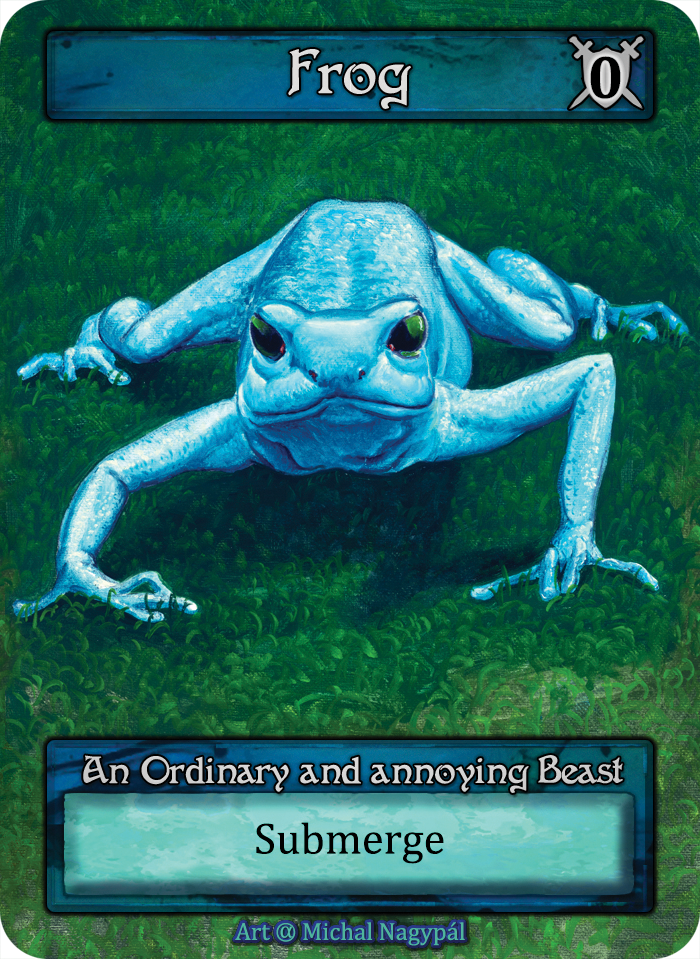 Frog (Blue)