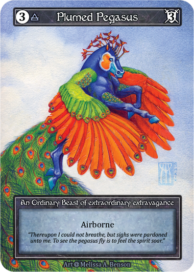 Plumed Pegasus