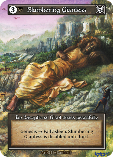Slumbering Giantess