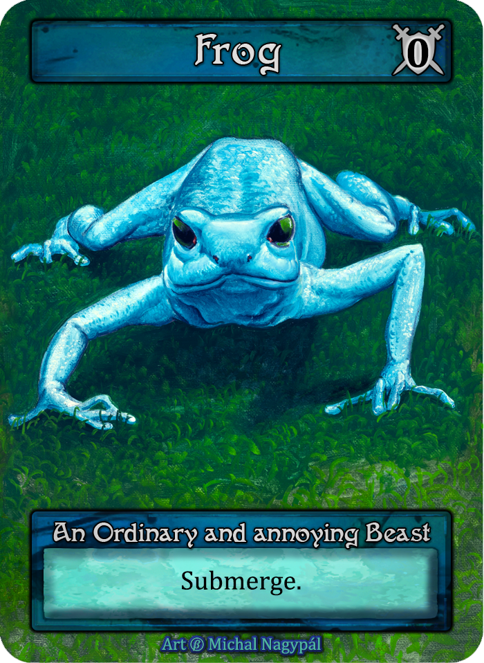 Frog (Blue)