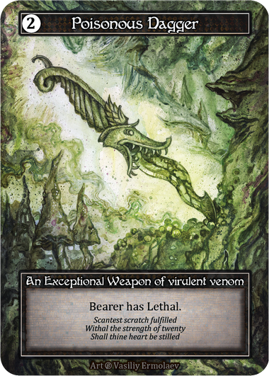 Poisonous Dagger