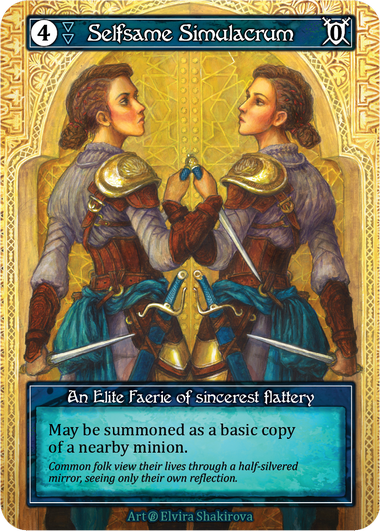 Selfsame Simulacrum
