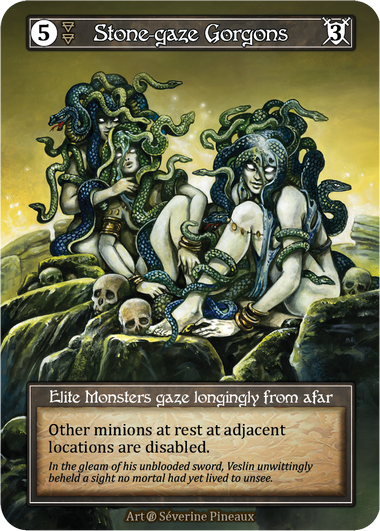 Stone-gaze Gorgons
