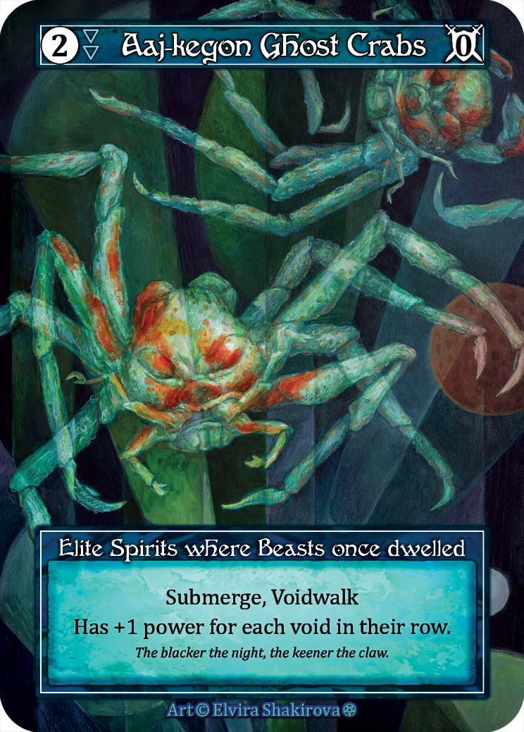 Aaj-kegon Ghost Crabs